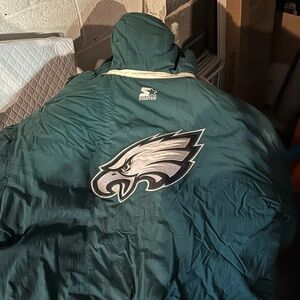 Philadelphia eagles jacket  xxl